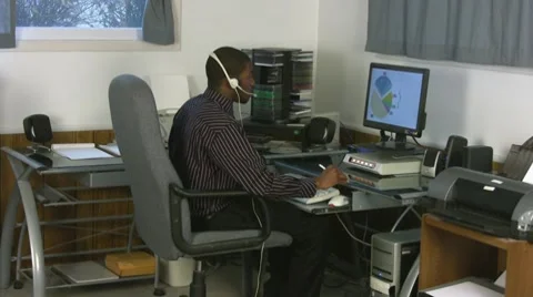 Customer Service Video stock 7134925