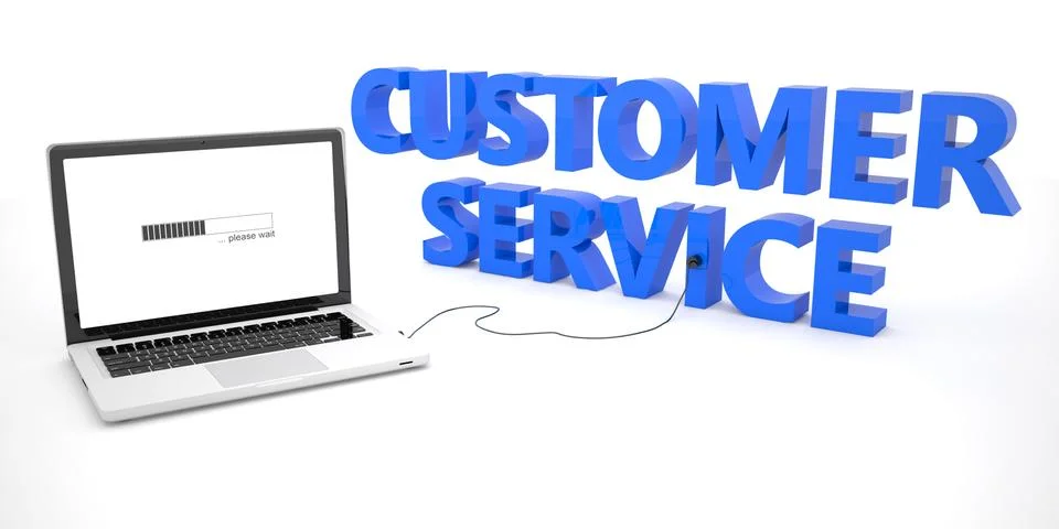 Customer Service Illustrazione stock