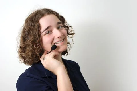 Customer service representative, customer support Stock Photos