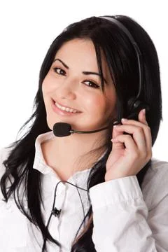 Customer service representative Stock Photos