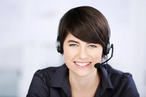 Customer service representative Stock Photos