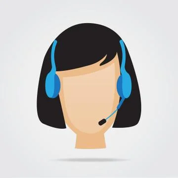 Customer service support illustration Stock Illustration