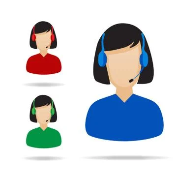 Customer Service Support Illustration Stock Illustration