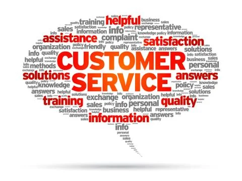 Customer services Stock Illustration