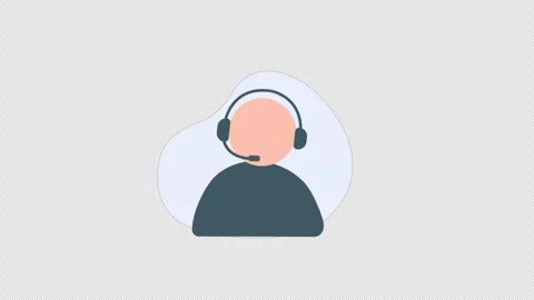 Customer Support . 247 Helpdesk, Online Support  - Transparent Stock Footage 333841667