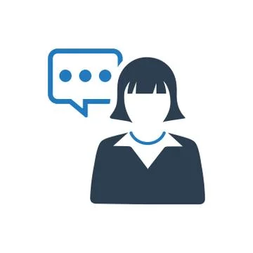 Customer Support Icon Stock Illustration