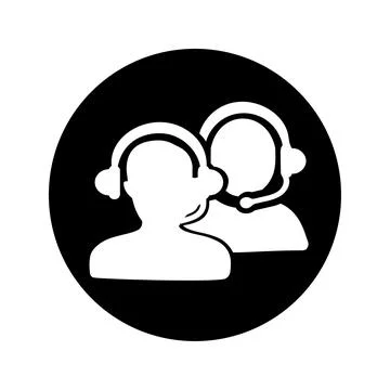 Customer Support Icon Stock Illustration