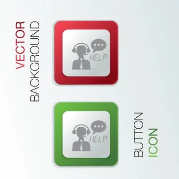 Customer support Illustrazione stock