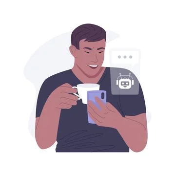 Customer support solutions isolated cartoon vector illustrations. Stock Illustration