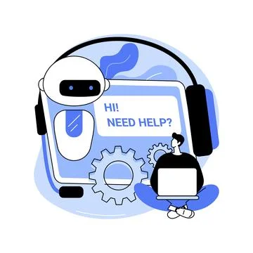 Customer support solutions isolated cartoon vector illustrations. Ilustración de archivo