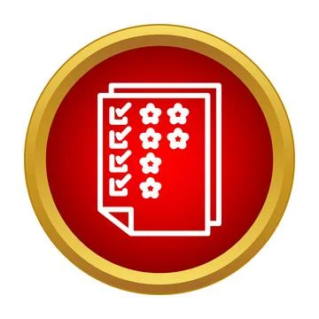 Customer survey checklist feedback rating stars icon 스톡 일러스트