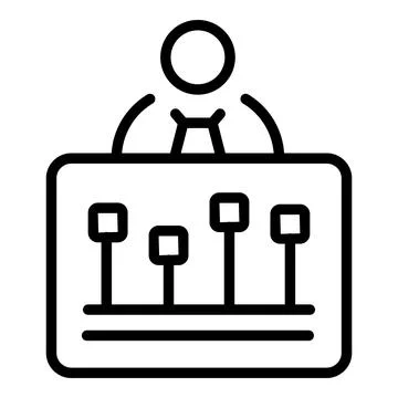 Customer survey icon outline vector. Feedback opinion Stock Illustration