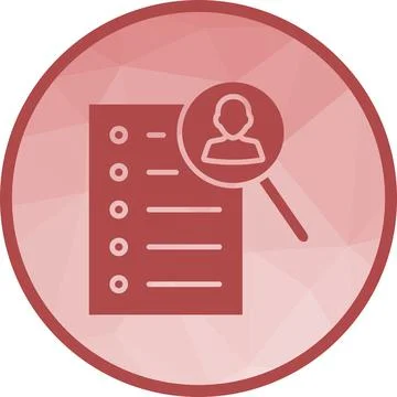 Customer Survey icon vector image. Stock Illustration