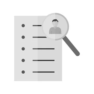 Customer Survey icon vector image. Stock Illustration