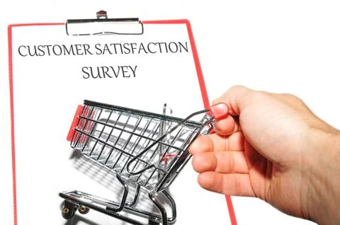 Customer survey Foto stock