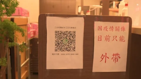 Customer tracking QR code for Taiwan Stock-Footage 156658515