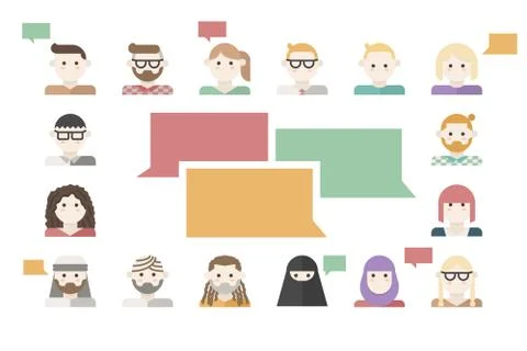 Customers feedback concept Stock Illustration