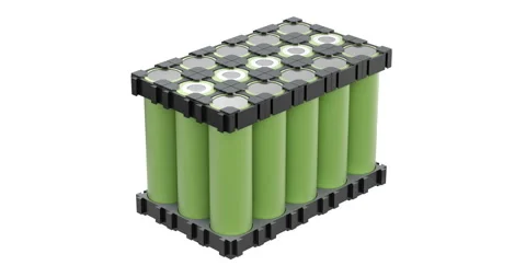 Customizable battery pack Vídeos de archivo 296217535