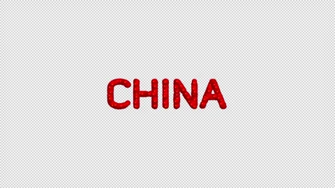Customizable China Name Overlay Animations for Digital Creators Stock Footage 276082139