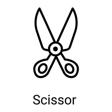 A customizable hand drawn icon of a content writing document. Illustrazione stock
