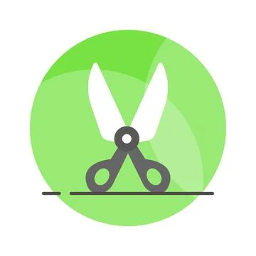 A customizable hand drawn icon of a content writing document. Illustrazione stock