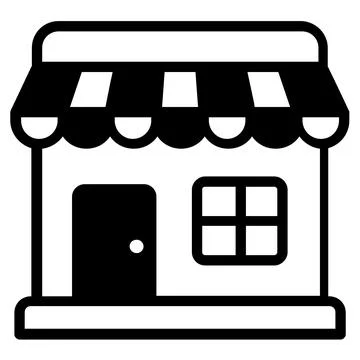 A customizable hand drawn icon of a content writing document. Illustrazione stock