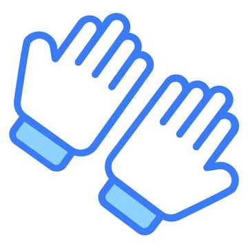 A customizable hand drawn icon of a content writing document. Illustrazione stock