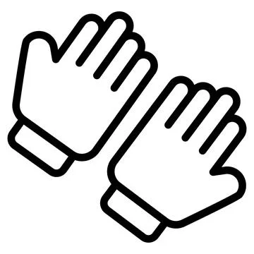 A customizable hand drawn icon of a content writing document. Illustrazione stock