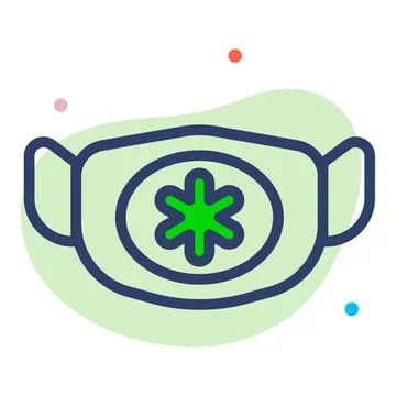 A customizable hand drawn icon of a content writing document. Illustrazione stock