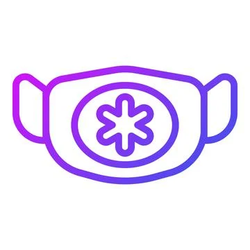 A customizable hand drawn icon of a content writing document. Illustrazione stock