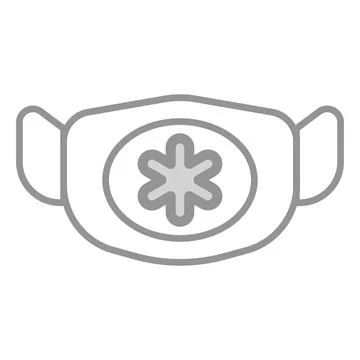 A customizable hand drawn icon of a content writing document. Illustrazione stock