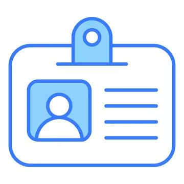 A customizable hand drawn icon of a content writing document. Illustrazione stock