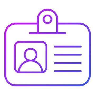 A customizable hand drawn icon of a content writing document. Illustrazione stock