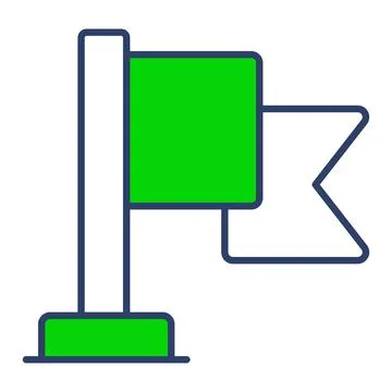 A customizable hand drawn icon of a content writing document. Illustrazione stock