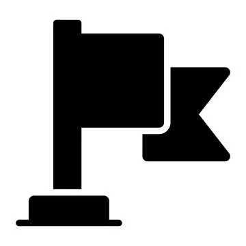 A customizable hand drawn icon of a content writing document. Illustrazione stock