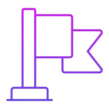 A customizable hand drawn icon of a content writing document. Illustrazione stock