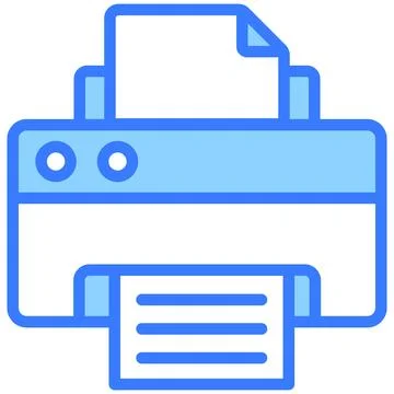 A customizable hand drawn icon of a content writing document. Illustrazione stock