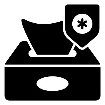 A customizable hand drawn icon of a content writing document. Illustrazione stock