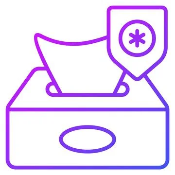 A customizable hand drawn icon of a content writing document. Illustrazione stock