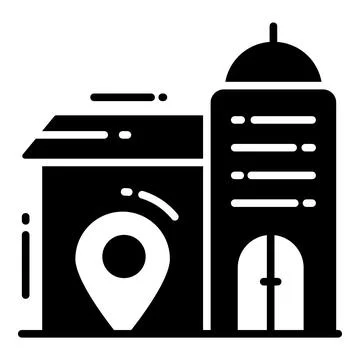 A customizable hand drawn icon of a content writing document. Illustrazione stock