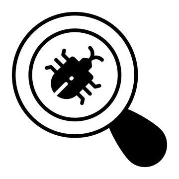 A customizable hand drawn icon of a content writing document. Illustrazione stock