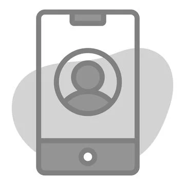 A customizable hand drawn icon of ui image placeholder Stock Illustration