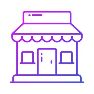 A customizable hand drawn icon of ui image placeholder Stock Illustration