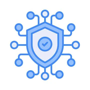 A customizable hand drawn icon of wireframe design editing Stock Illustration