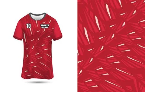 Customizable Jersey Background for Sublimation Printing. Stock Illustration