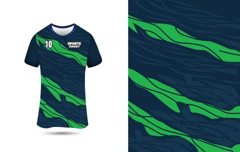 Customizable Jersey Background for Sublimation Printing Stock Illustration
