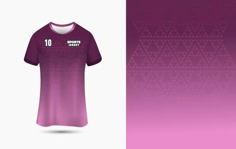 Customizable Jersey Design Background for Sublimation Printing Illustrazione stock