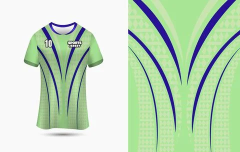 Customizable Jersey Design Background for Sublimation Printing Stock Illustration