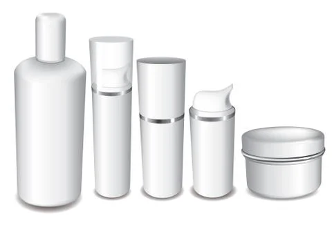 Customizable packaging vector kit 库存插图