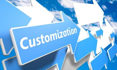 Customization Stock Illustration
